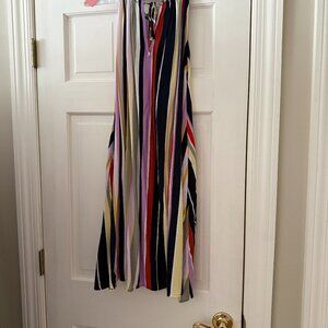 Loft striped dress size large